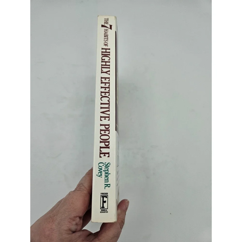 7‎ Habits Highly Effective People Stephen Covey Self Help Paperback Book